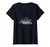 Womens Succulent Respiratory Therapist Cute Cactus Garden Gardening V-Neck T-Shirt