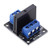 Solid State Relay Module Relay Board 1-Channel High Level Trigger Solid State Relay Module 250VAC 2A Output with Fuse 5V/12V(5V)