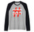 Flat Mars Society Flat Marser Raglan Baseball Tee