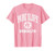 Park Slope Brooklyn NYC Varsity Style Pink with White Print T-Shirt
