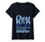 Womens Chess dad funny chess player gift chess board man V-Neck T-Shirt