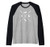 Ski California Slopes Vintage Skiing Mountains Raglan Baseball Tee