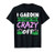 Funny gardening gift, I garden to burn the crazy off T-Shirt