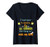 Womens Garden - I just want to work in my garden with my dog V-Neck T-Shirt