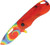 Rough Rider Ornage Tie Dyed Folder