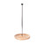 UPKOCH Wine Decanter Drying Stand Wooden Decanter Drying Rack with Tray for Kitchen Home Bar Countertops