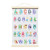 Globe Toddlers Bilingual Alphabet Poster, Abc Poster For Toddlers Wall, Abc Chart For Wall For Kindergarten English Spanish Abc School Banner Wall Art Hanger 11x18"
