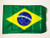 AZ FLAG Brazil Flag 2' x 3' for a Pole - Brazilian Flags 90 x 60 cm - Banner 2x3 ft with Hole Light Polyester
