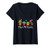 Womens Plant Mama Plant Lady Gardening Garden Lover Flowers Plants V-Neck T-Shirt