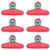 OXO Good Grips Bag Clips, Bright Red (6 Pack)