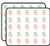 Peachy 50 Pack 1" Stickers for Scrapbooking, Calendars, Arts, Kids DIY Crafts, Album, Bullet Journals