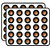 Squirrel 50 Pack 1" Stickers for Scrapbooking, Calendars, Arts, Kids DIY Crafts, Album, Bullet Journals