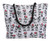 Disney Tote Travel Bag Mickey and Minnie Mouse Print