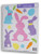 Easter Window Clings - Patterned Bunnies - 11 Pieces