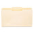 Universal 15122 File Folders, 1/3 Cut Second Position, One-Ply Top Tab, Legal, Manila, 100/Box