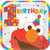 Amscan Sesame Street Elmo Turns One Square Plates, 9", Birthday, Standard, Multicolor