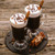 Clear Coffee Mugs 8.5oz Glass Mugs With Handle,Clear Cups With Handle,Glass Cup Tea Cup Drinkware For Beer,Juice,Beverages,High Base Glass Latte Cups Cappuccino Mugs, Irish Coffee Mugs - 2 Pack