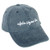 Alpha Sigma Tau (N) Sorority Baseball Hat Cap Cursive Name Font Adjustable Leather Strap AST (Midnight Blue)