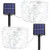 Solar Rope Lights Outdoor Waterproof - 2 Pack 100 LED 39.37FT 8 Modes Solar Rope String Lights Waterproof Tube Tree Light Copper Wire Fairy Lights for Christmas Garden Fence Yard Decor (Cool White)