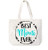 Best Mimi Ever Canvas Tote Bag Grandma Gift Idea Book Bag Travel Tote Handbag -COCOVICI