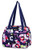 PackIt Freezable Hampton Lunch Bag with Shoulder Straps, Bright Floral