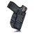 M and P Shield 9mm Holster, Kydex IWB Holster For Smith  and  Wesson M and P Shield 2.0 9mm .40 S and W Pistol Concealed Carry - Inside Waistband Carry Concealed Holster M and P Shield 9mm 40 Gun Accessories - Right Hand
