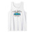 Funny Flat Earth Society Member Around The Globe Design Tank Top
