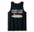 Worry Less Paddle More Womens Floral Paddleboard Board SUP Tank Top