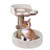 67i Cat Tree Kitten Scratching Post Cat Tower with Natural Sisal Scratching Post Small Cat Activity Tree Round Platform Cat Furniture with Hanging Ball Kitten Small Cat (Beige)