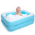 CHICLIST Inflatable Swimming Pool (43x34x13in for 1 Toddler) Kiddie Pools Swim for Kids Inflatable Lounge Pool for Kiddie, Kids, Easy Set Swimming Pool for Backyard Summer Outdoor