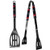 NFL Siskiyou Sports Fan Shop New England Patriots 2 pc Steel BBQ Tool Set One Size Team Color