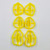 Set of 6 Organic Shape Donut Clay Cutter, 3D Polymer Clay Cutter Set