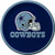 Creative Converting 8 Count Dallas Cowboys Paper Dessert Plates