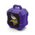 NFL Minnesota Vikings Shockbox LED Wireless Bluetooth Speaker, Team Color