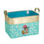 Idea Nuova LOL Surprise Rectangular Storage Bin with Gold Trim and Handles