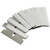 Bates- Single Edge Razor Blade, 50 pc, Razor Blades Scraper, Razor Blades Single Edge, Scraper Blades, Flat Razor Blade, One Edge Razor Blade, Single Sided Razor Blade, Single Edge Blades, Razor blade