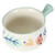 Cabilock Milk Pan Butter Warmer Ceramic Coating Pot Non- Stick Cooking Pot for Milk Noodle Sauce with Handle Green