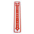 UltraSource Plastic FIRE EXTINGUISHER Sign, 4" Width x 18" Height