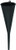 Lumax LX-1614 Black Long Neck Plastic Funnel