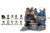 10 Figures DC Comics Nano MetalFigs Collectors Set (31 Pieces)