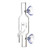 FZONE Glass Inline CO2 Atomizer Diffuser for Aquarium Planted Tank(L)