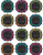 Teacher Created Resources Chalkboard Brights Mini Accents (5620)