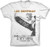 Led Zeppelin - 50 Years Blimp - Adult T-Shirt - Large White