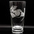 TIE FIGHTER Engraved Star Wars Inspired Pint Glass