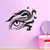 Wall Decal Window Sticker Beauty Salon Woman Face Eyelashes Lashes Eyebrows Brows t46
