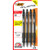 BIC Velocity Bold Retractable Ball Pen, Bold Point (1.6mm), Black, 4-Count