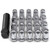 A-KARCK Lug Nuts M12 x 1.5, Chrome Closed End Acorn Wheel Nuts 20PCS with 1 Lug Nut Key, Cone Seat 1.38" Long 3/4" Hex