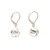 925 Solid Sterling Silver Dangling Ball Earrings with Leverback - Dangle Round Hypoallergenic Jewelry