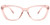 Zeelool Stylish TR90 Oversized Cat Eye Blue Light Blocking Glasses for Women Qamar OT092341-02 Pink