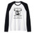 Happiness Is Hitting Slopes Winter Downhill Skiing Raglan Baseball Tee